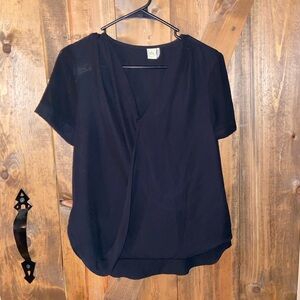 Paper Crane Black Blouse